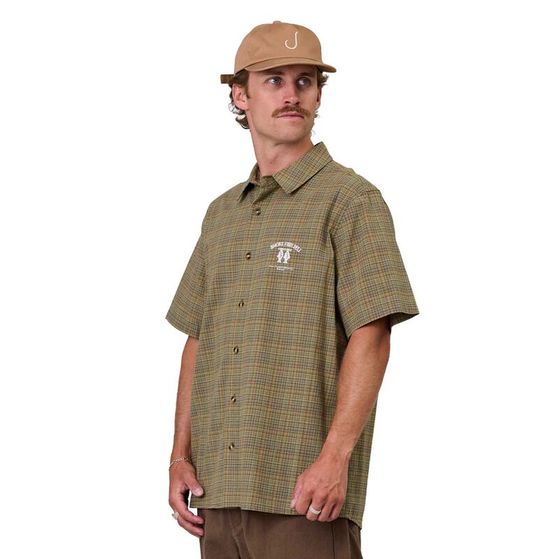Just Another Fisherman Smoke Fish Deli Short Sleeve Shirt image number 0